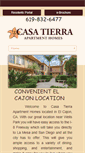 Mobile Screenshot of casatierraapartments.com